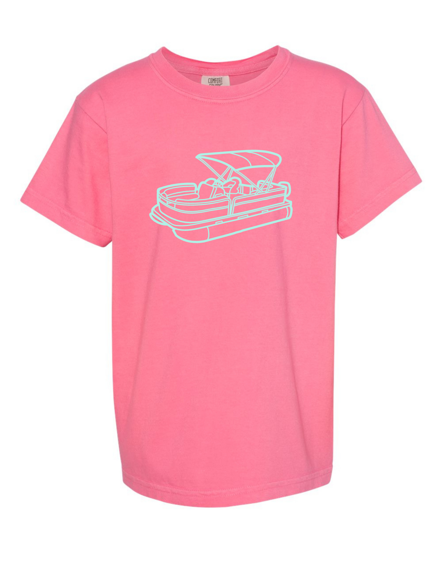 Simple Pontoon Comfort Color Tee