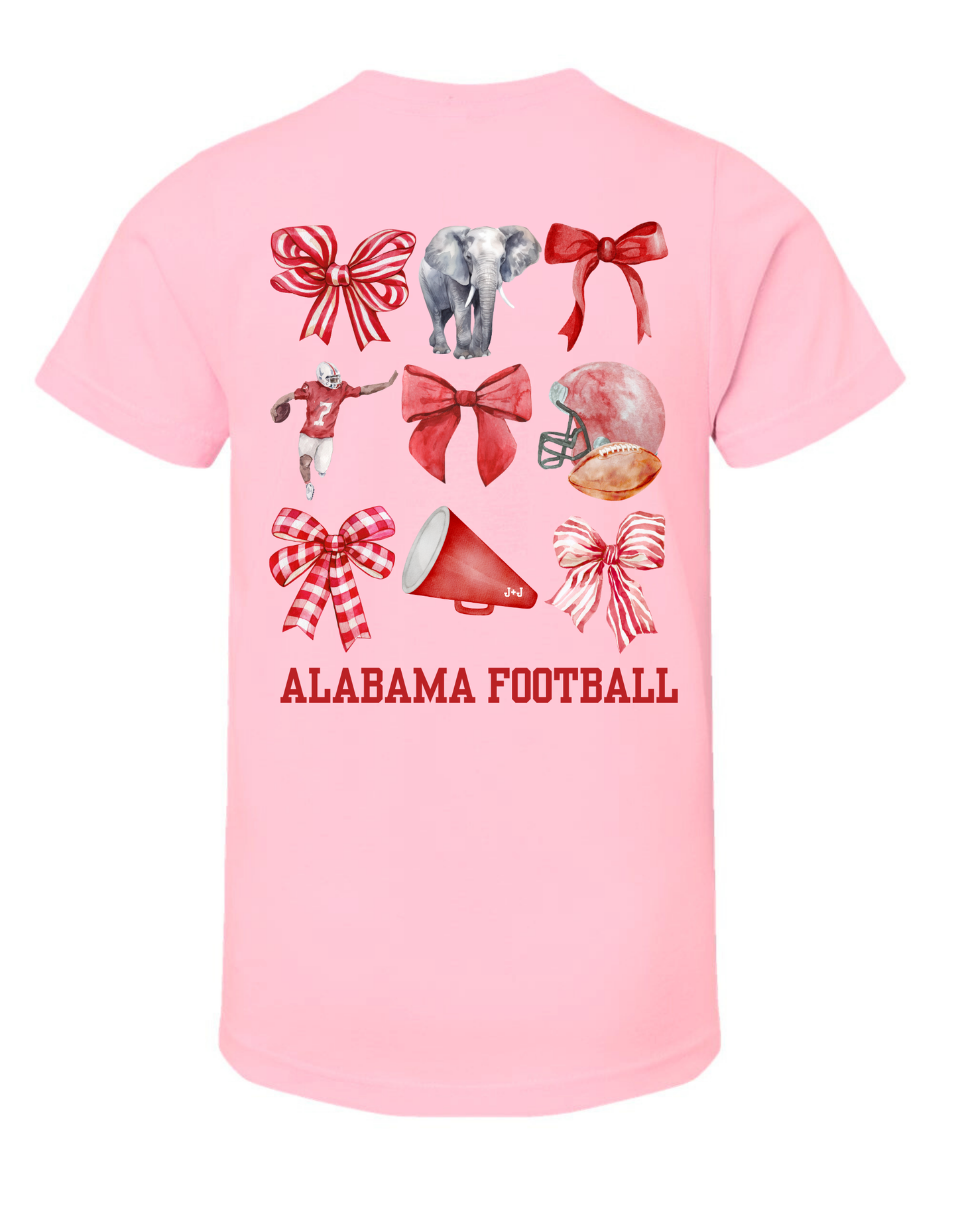 Crimson Football Specialty Tee