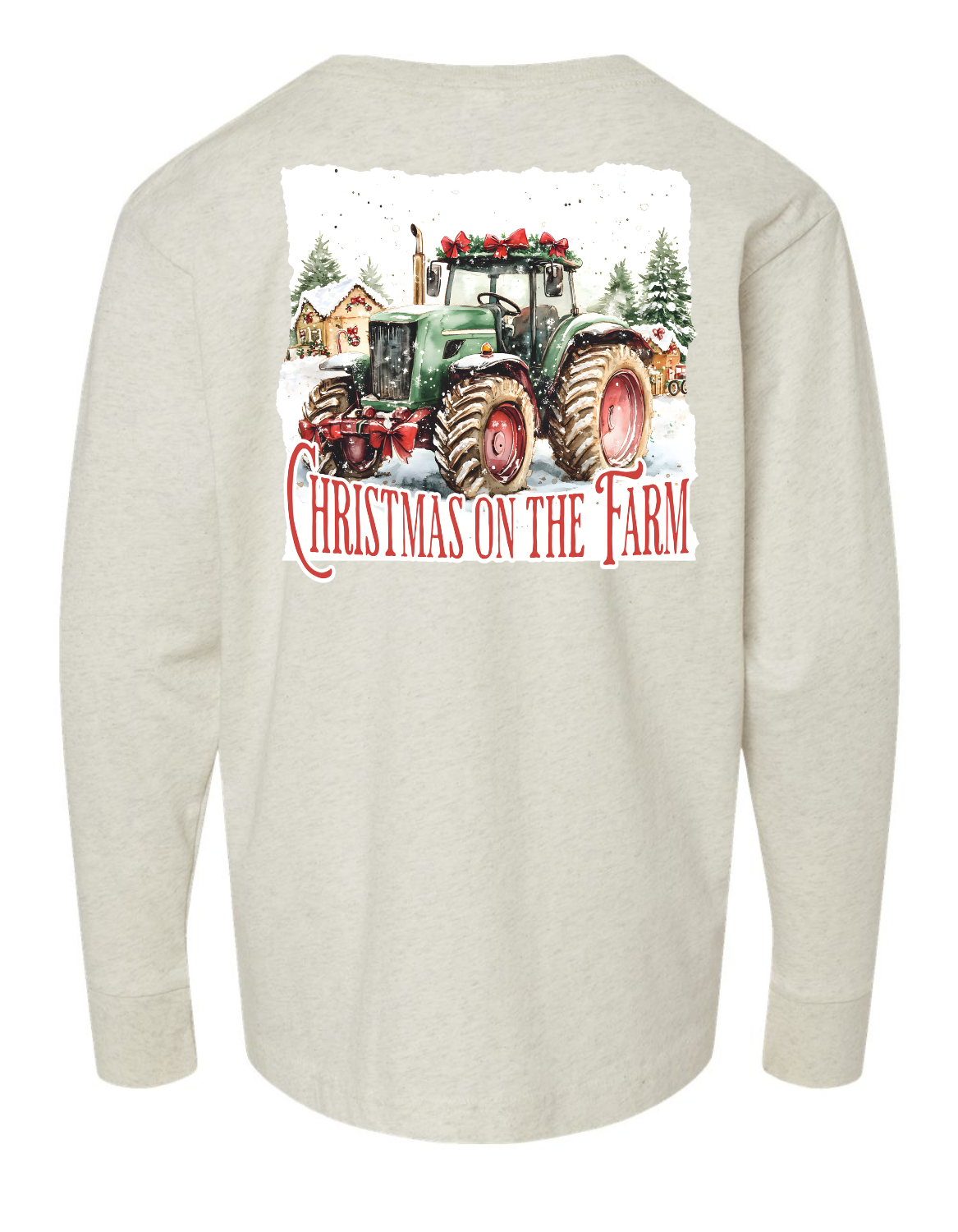 Christmas on the Farm Long Sleeve Specialty Tee