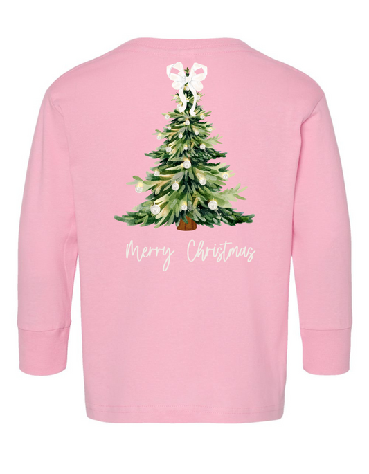 Classic Christmas Tree Long Sleeve Specialty Tee