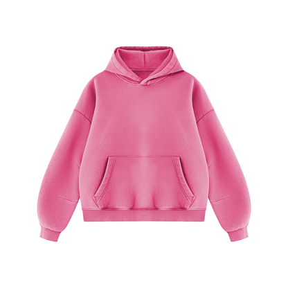 Vintage Wash Boxy Fleece Hoodie