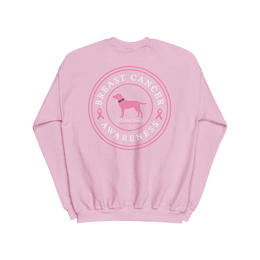 Pink Ribbon Sadie Crewneck