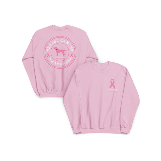 Pink Ribbon Sadie Crewneck