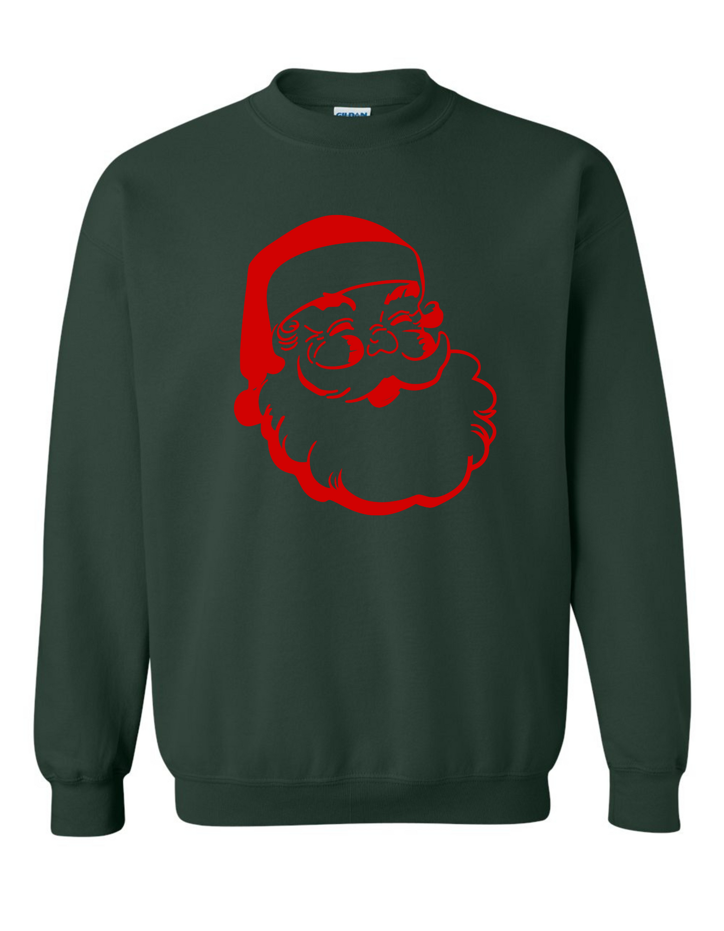 Red Simple Santa Sweatshirt