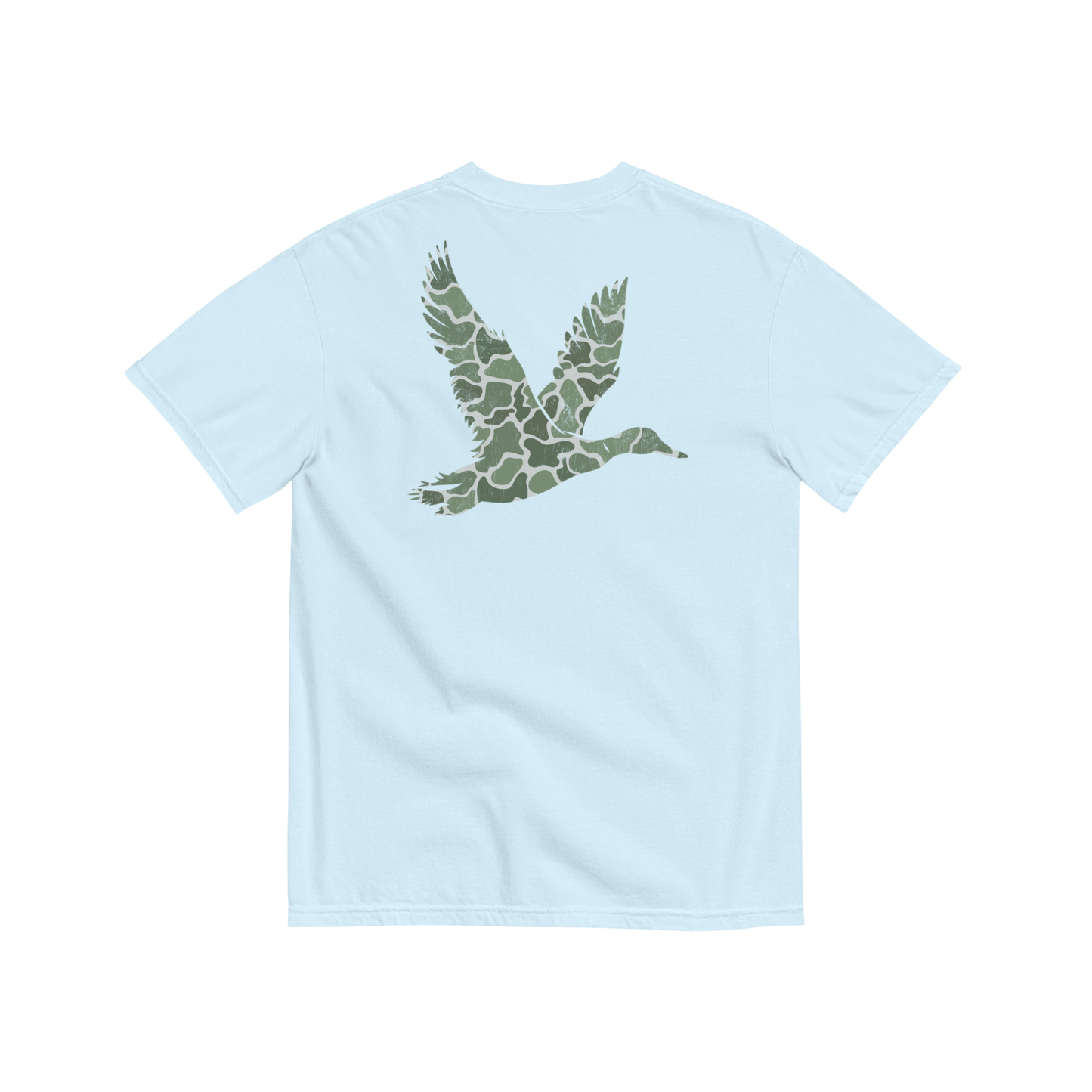 Sage Camo Mallard Pocket Tee