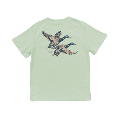Jax and James Southbound Flight Pocket Tee Sage Southern Lifestyle Apparel