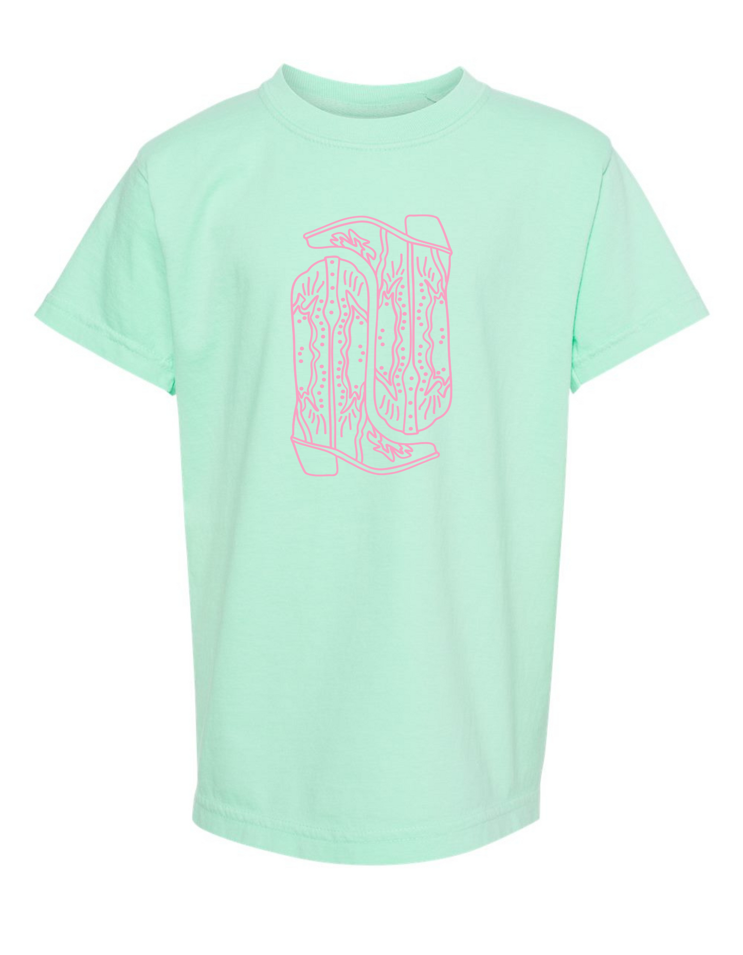 Cowgirl Boots Comfort Color Tee