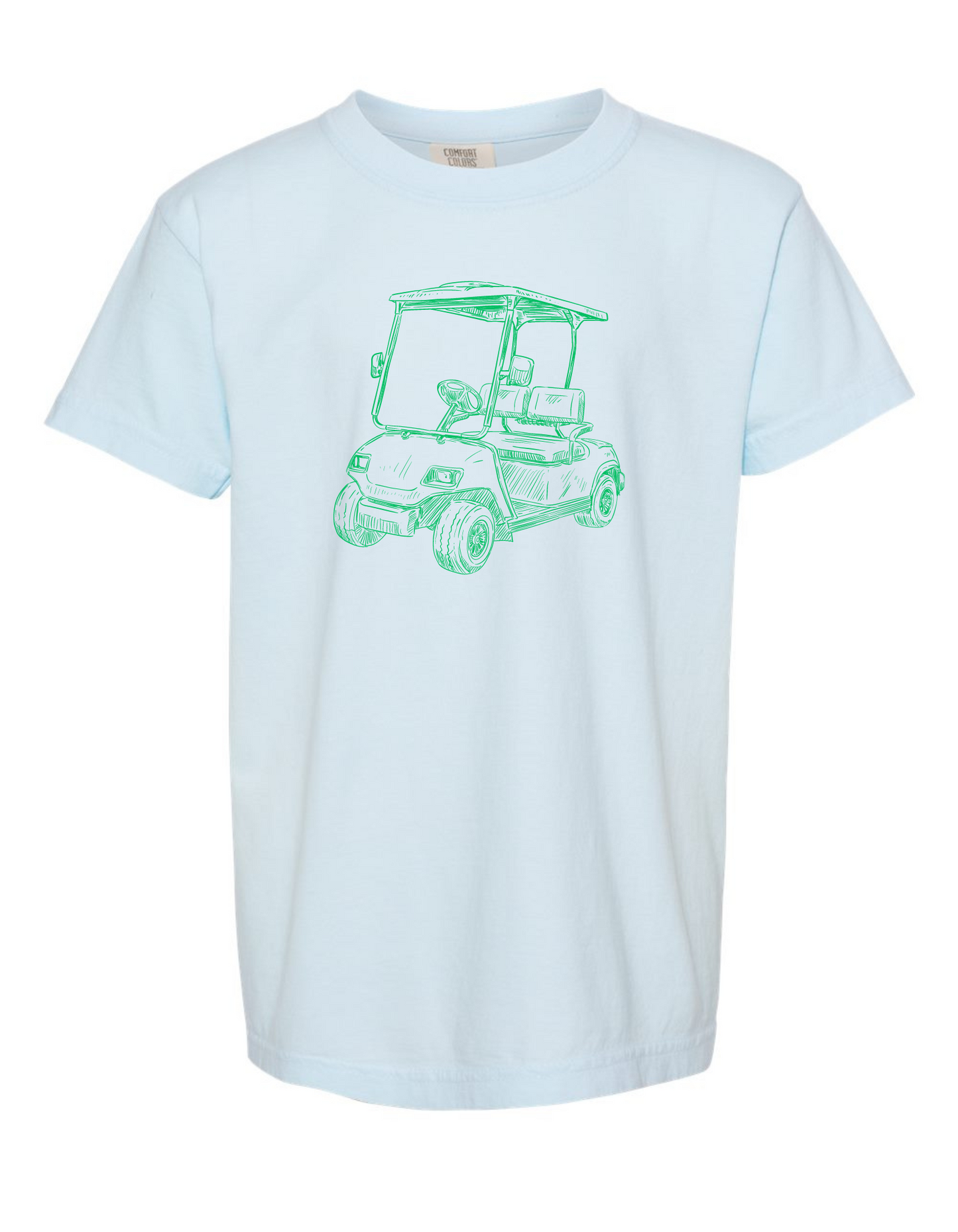 Golf Cart Comfort Color Tee