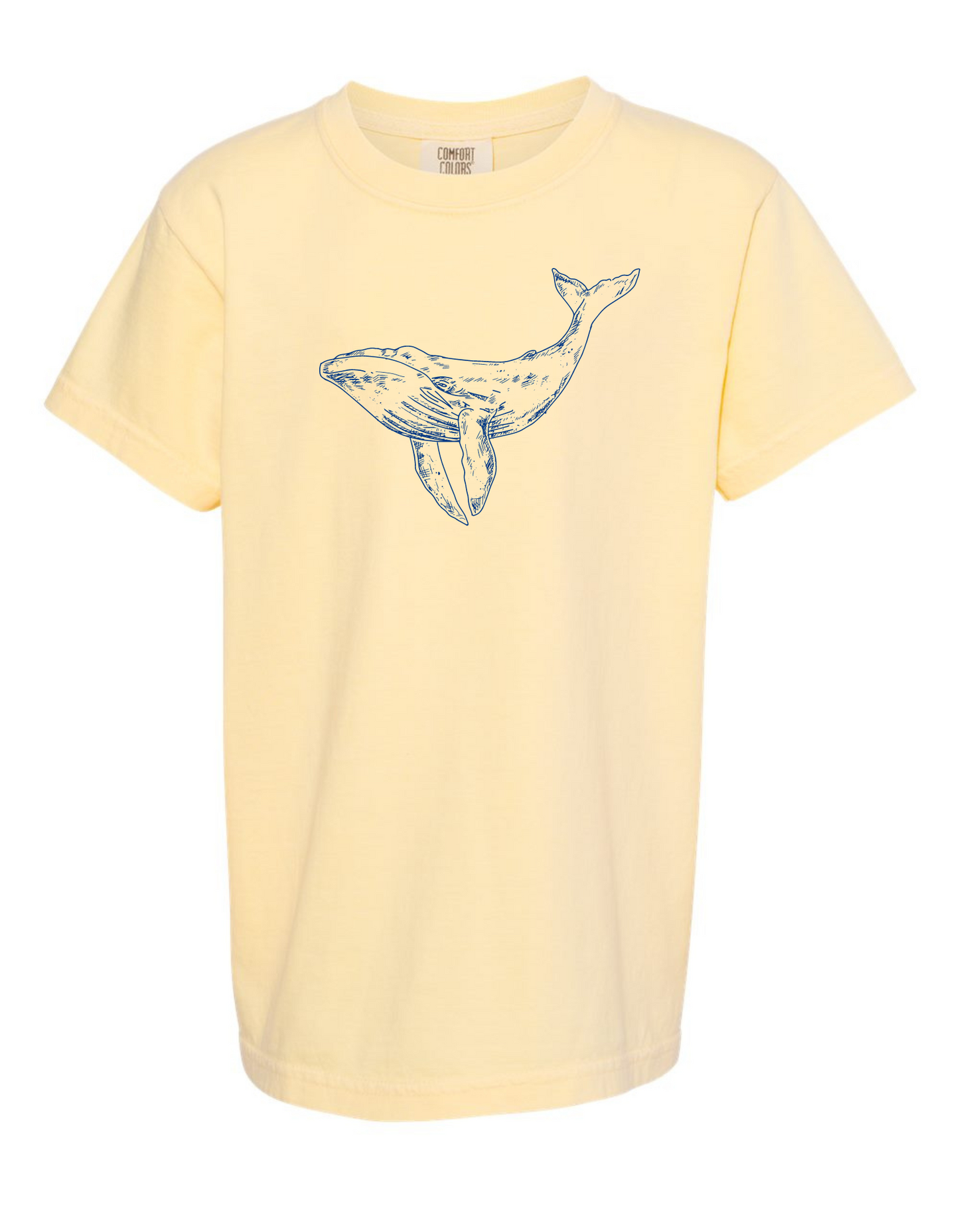 Whale Comfort Color Tee