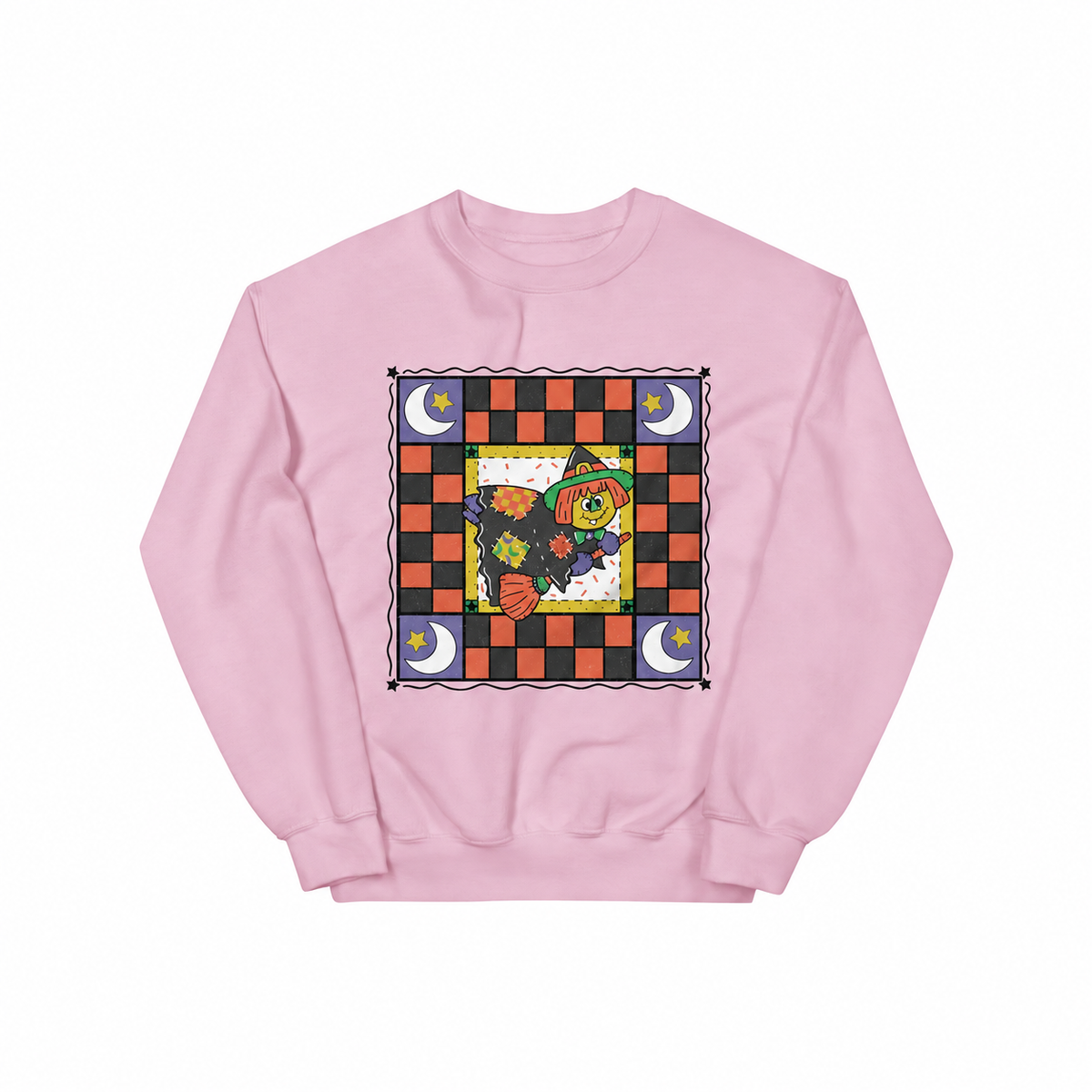 Witch Quilt Crewneck