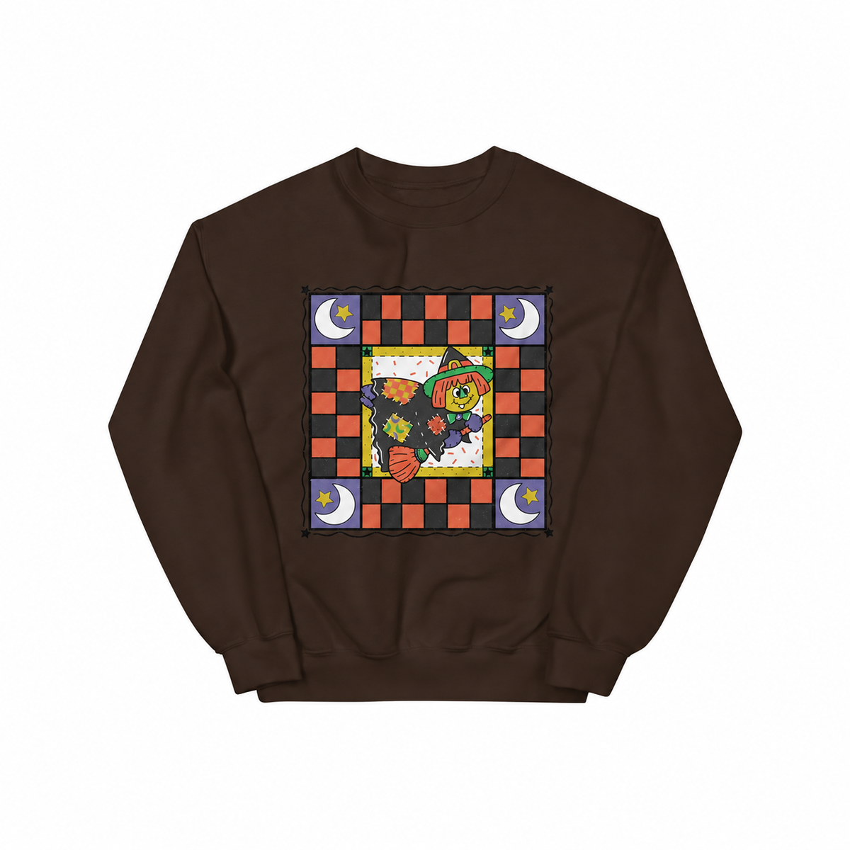 Witch Quilt Crewneck