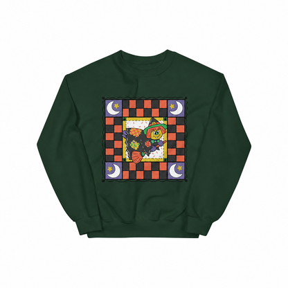 Witch Quilt Crewneck