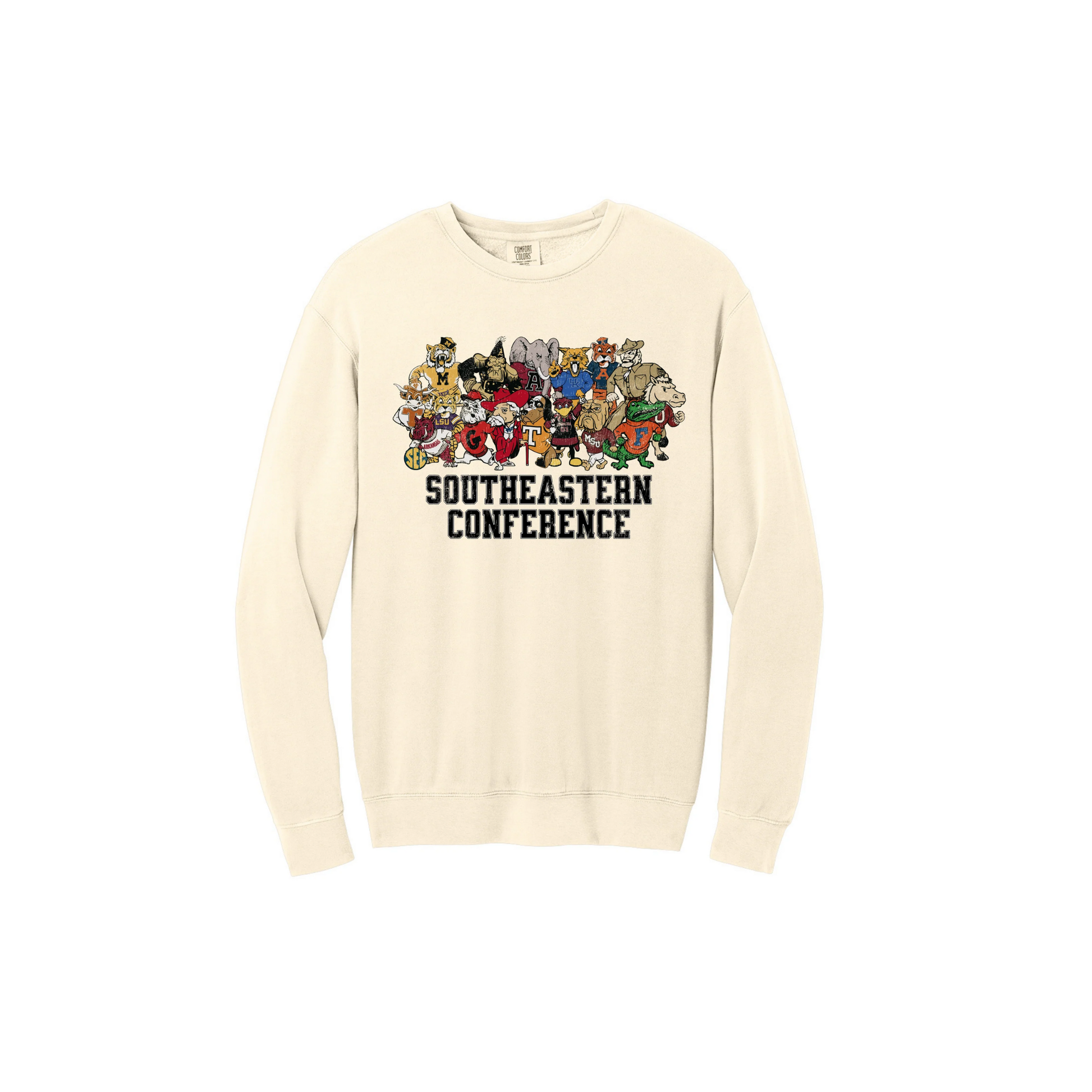 Jax and James Trendy SEC Mascots Sweatshirt Royal Blue Southern Lifestyle Apparel