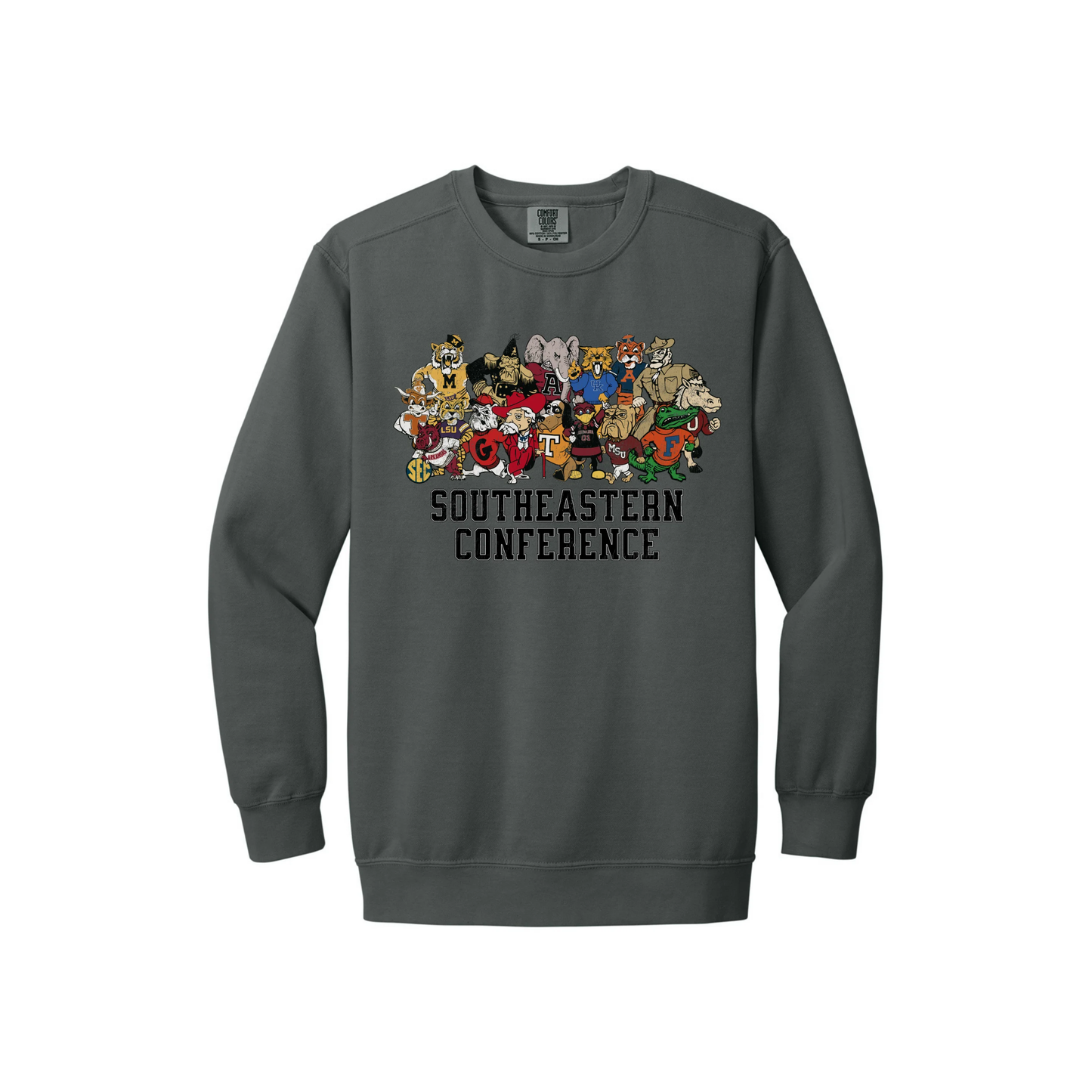 Jax and James Trendy SEC Mascots Sweatshirt Royal Blue Southern Lifestyle Apparel