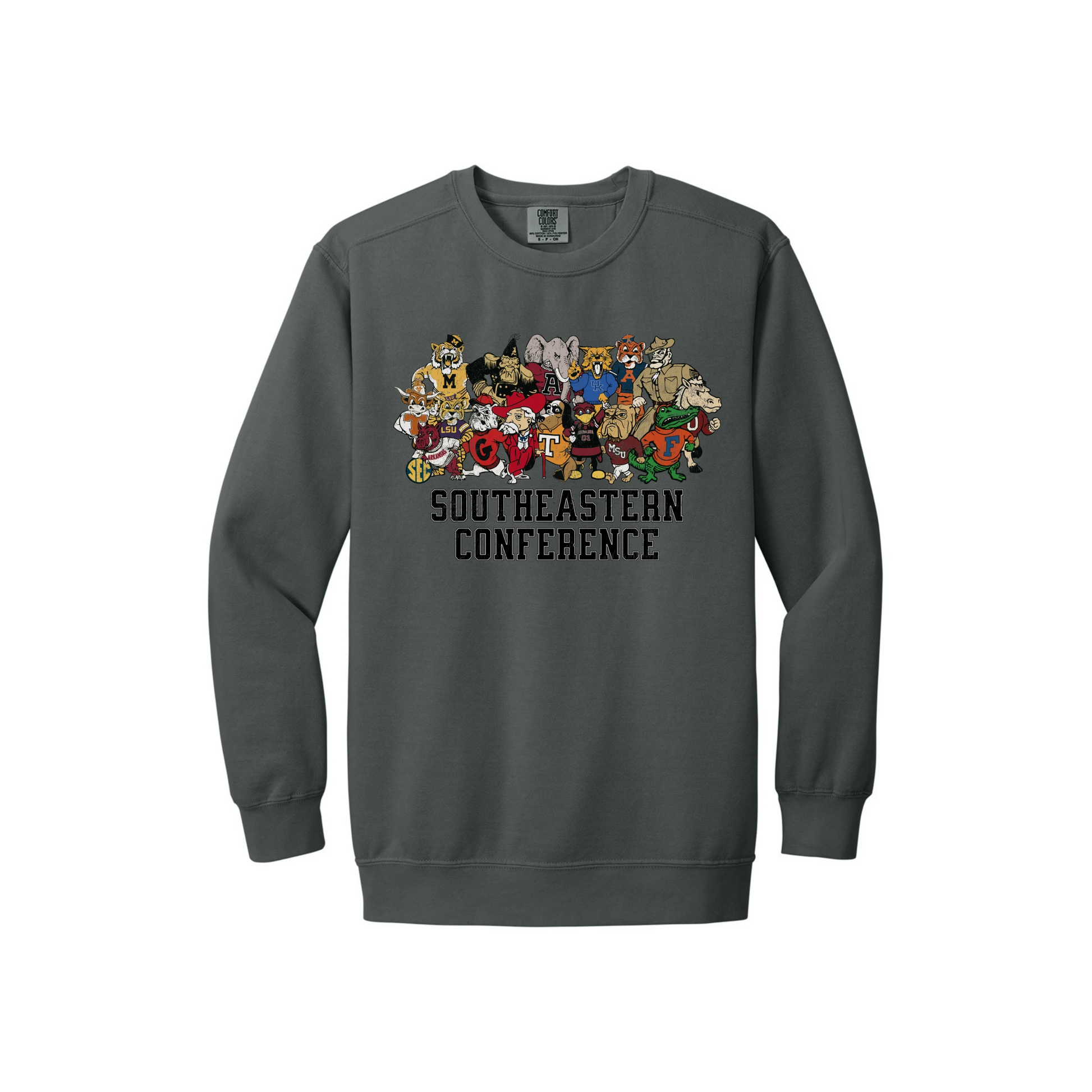 Jax and James Trendy SEC Mascots Sweatshirt Royal Blue Southern Lifestyle Apparel