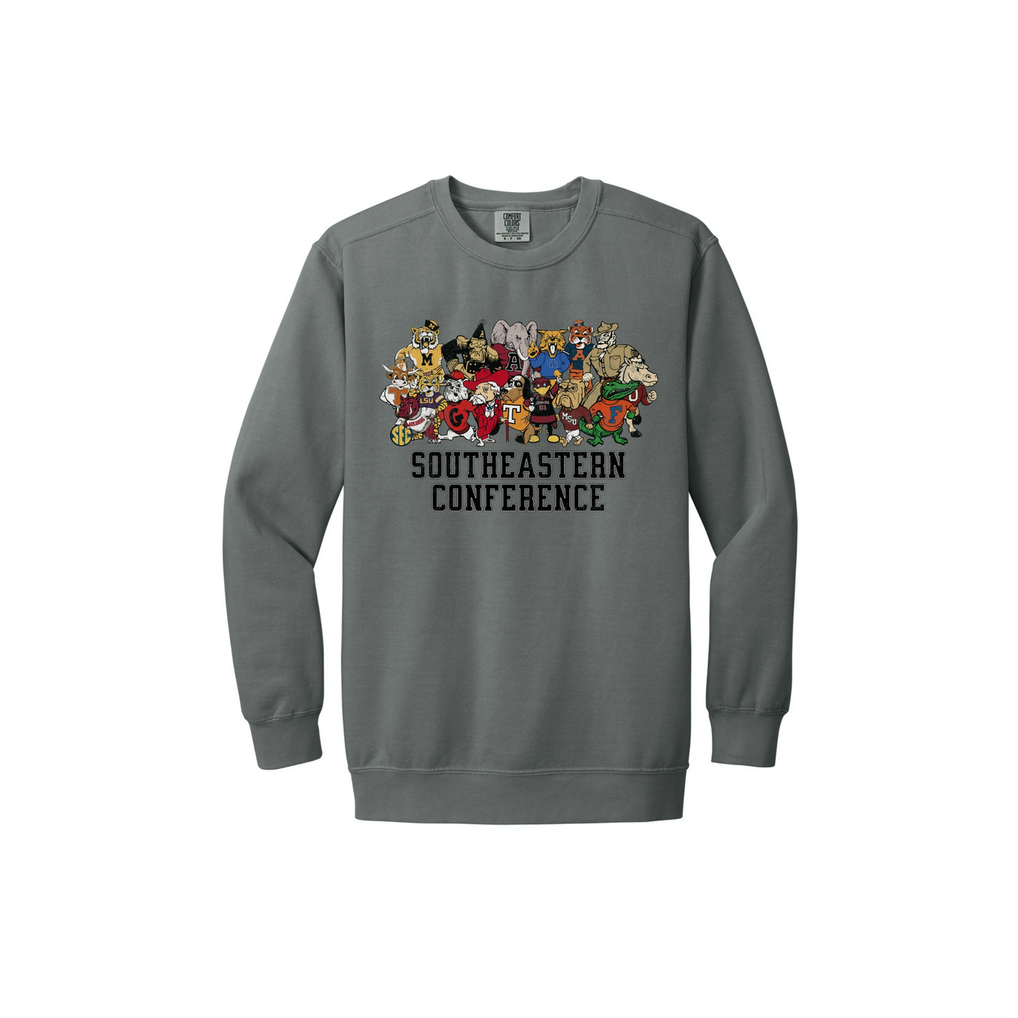 Jax and James Trendy SEC Mascots Sweatshirt Royal Blue Southern Lifestyle Apparel
