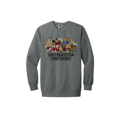 Jax and James Trendy SEC Mascots Sweatshirt Royal Blue Southern Lifestyle Apparel