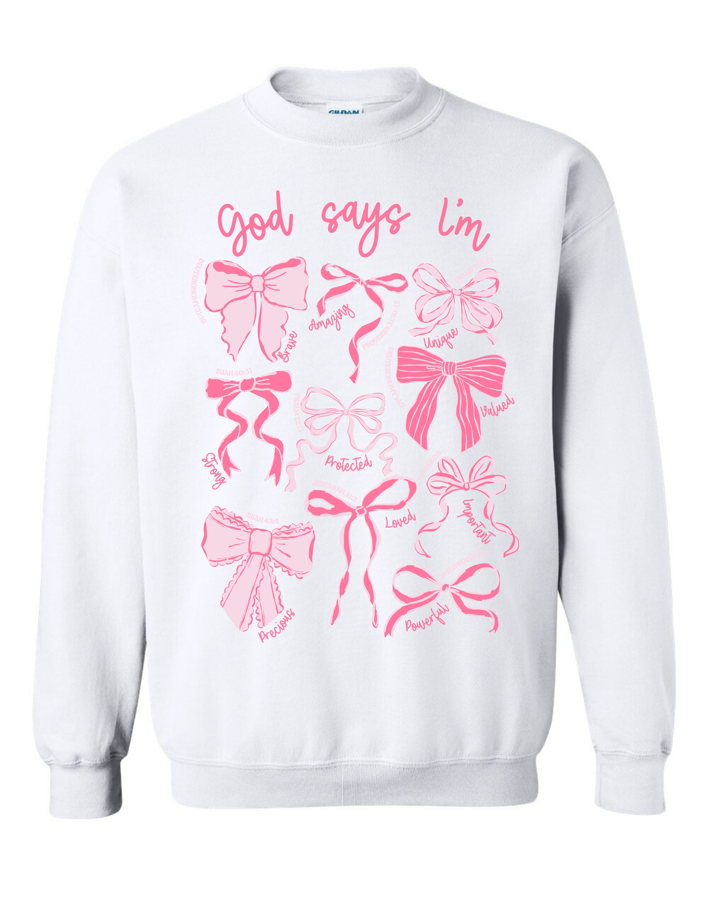 God Says I am.. Sweatshirt