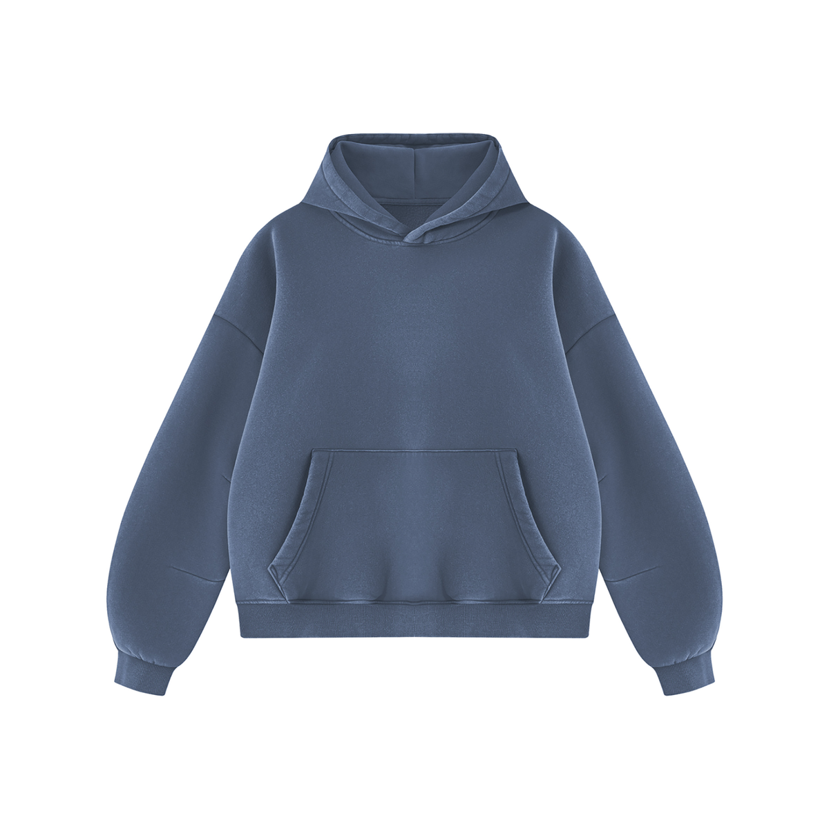 Vintage Wash Boxy Fleece Hoodie