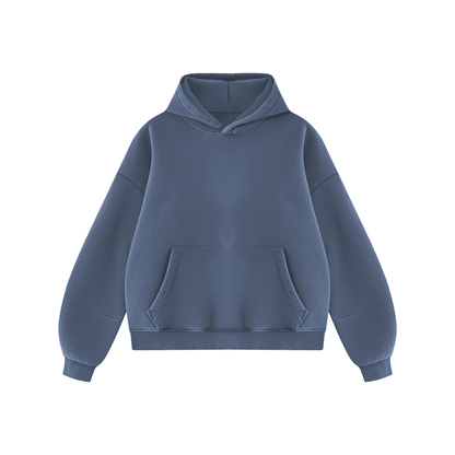 Vintage Wash Boxy Fleece Hoodie