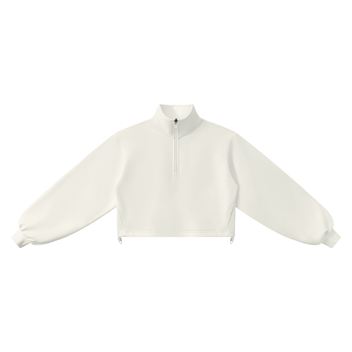 Heavyweight Cropped Quarter-Zip