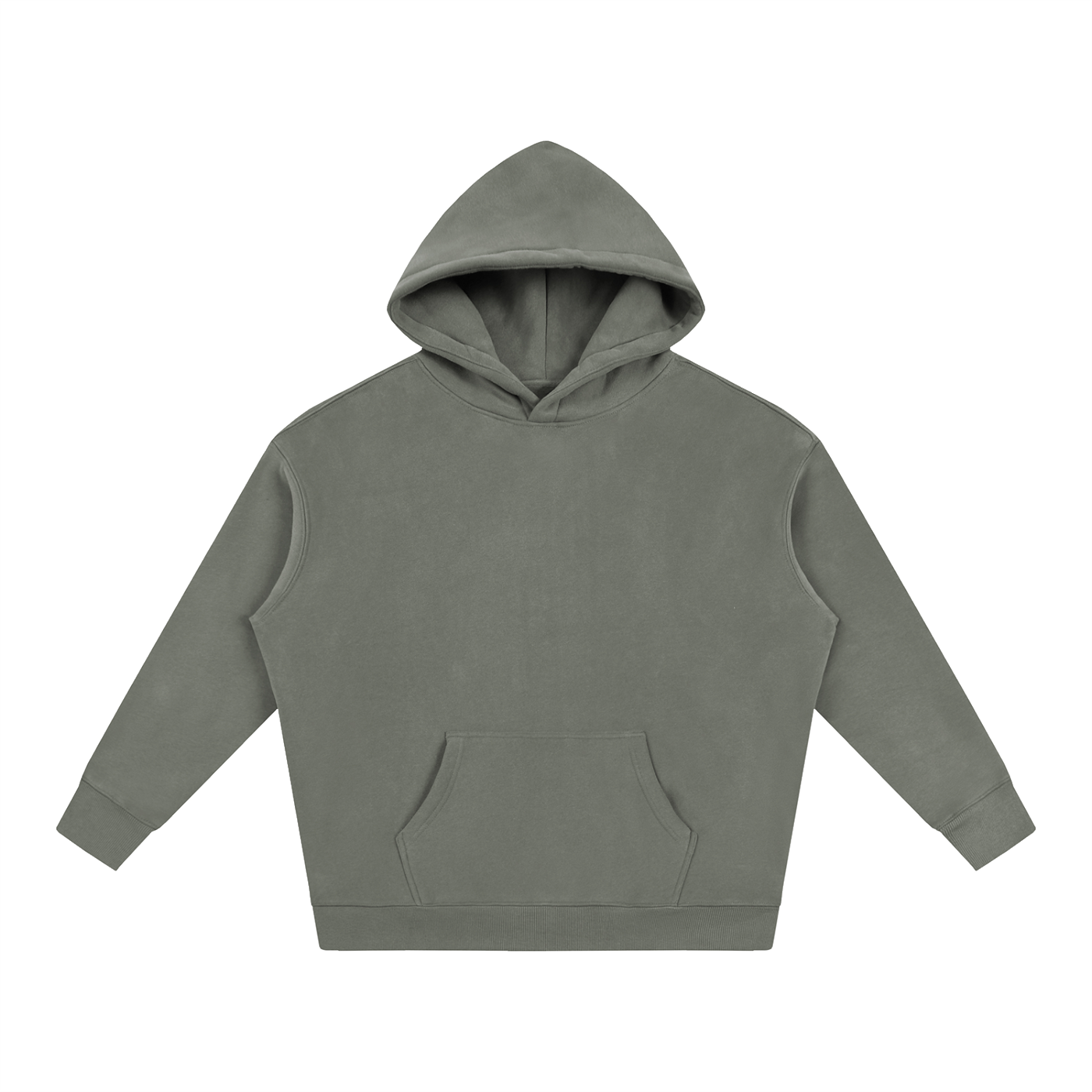 StandardCo Oversize Fleece Hoodie — unisex 350gsm cotton-blend fleece hoodie with dropped shoulders