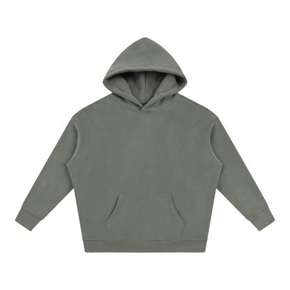 StandardCo Oversize Fleece Hoodie — unisex 350gsm cotton-blend fleece hoodie with dropped shoulders