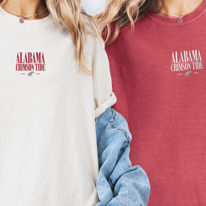Alabama Crimson Tide Embroidered Tee