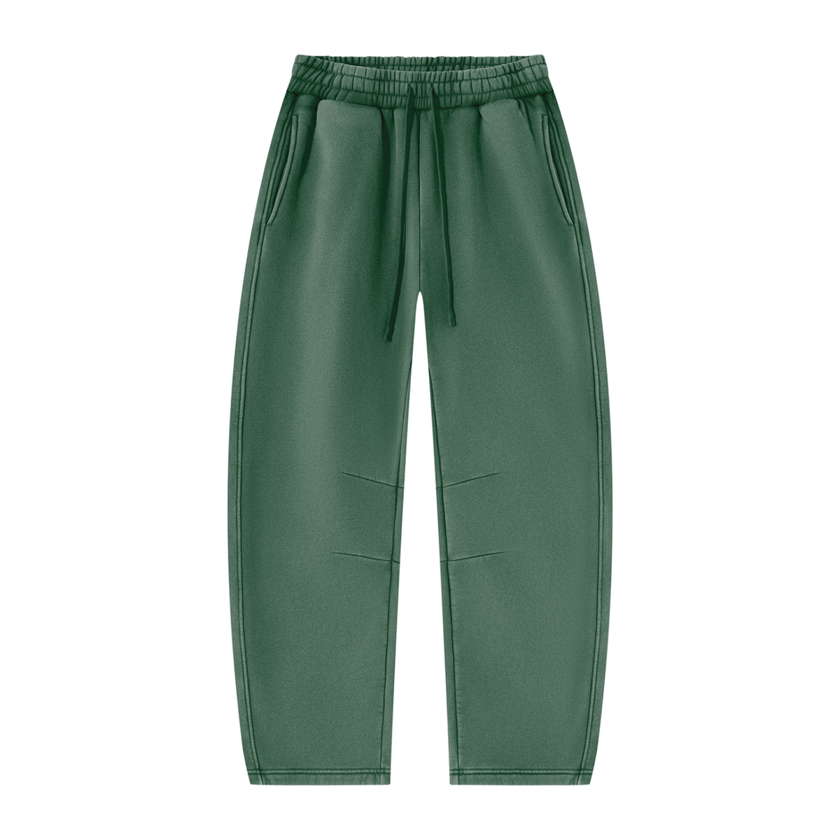 Vintage Wash Barrel-Leg Sweatpants