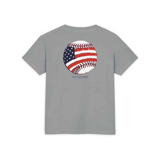 Patriotic Baseball  Tee