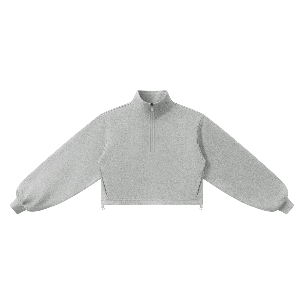 Heavyweight Cropped Quarter-Zip