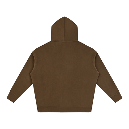 StandardCo Oversize Fleece Hoodie — unisex 350gsm cotton-blend fleece hoodie with dropped shoulders