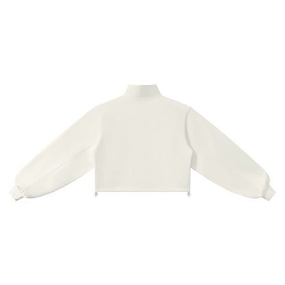 Heavyweight Cropped Quarter-Zip