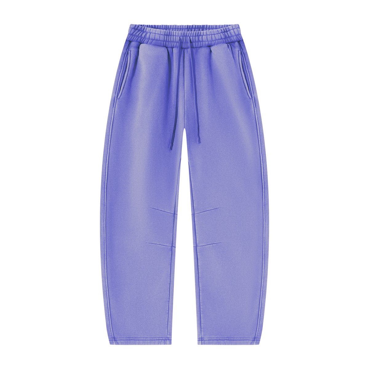 Vintage Wash Barrel-Leg Sweatpants