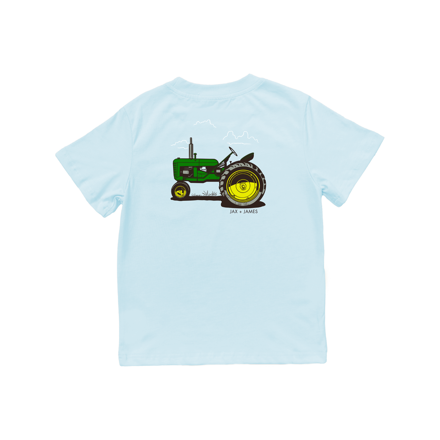 Green Tractor Pocket Tee