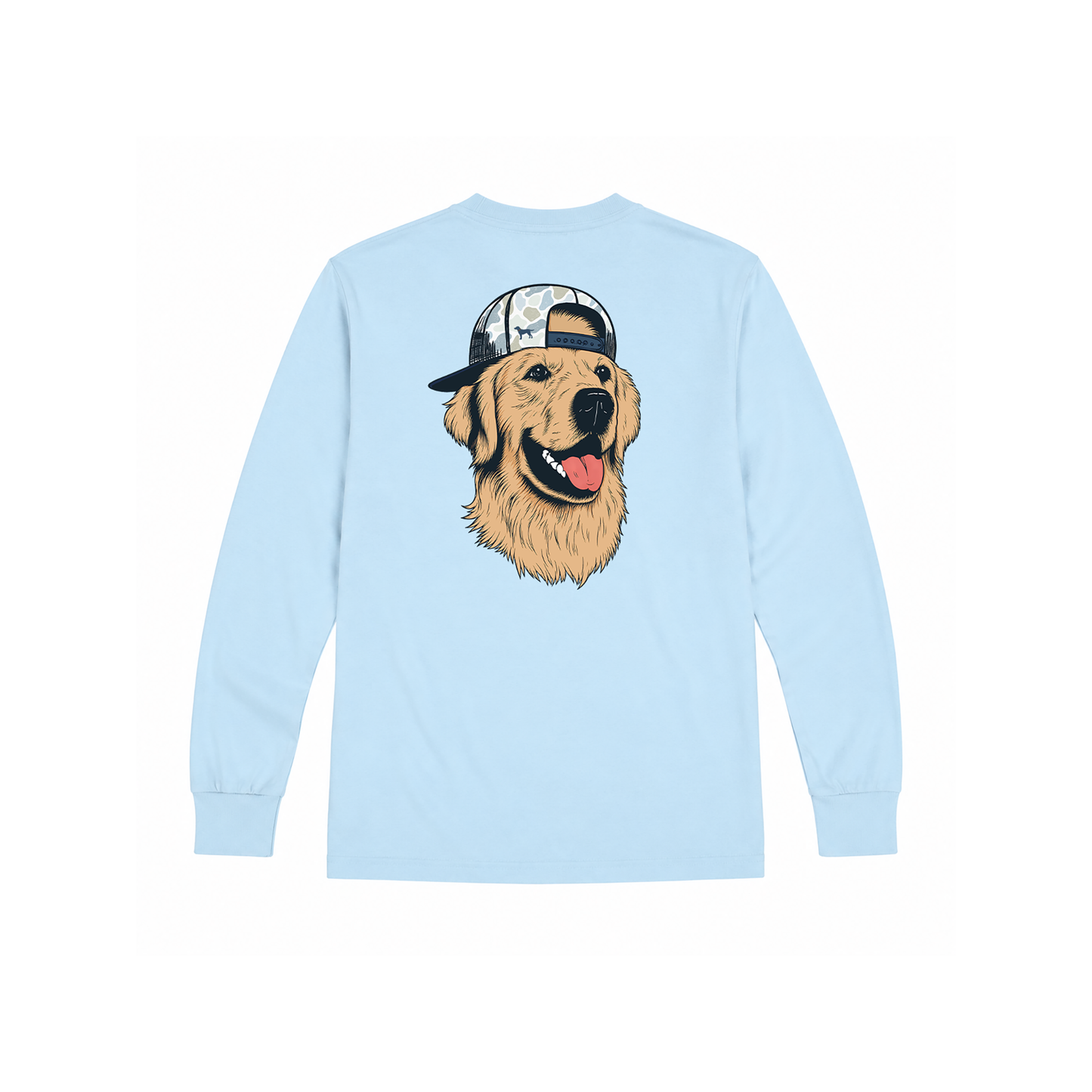 Camo Retriever Long Sleeve Tee