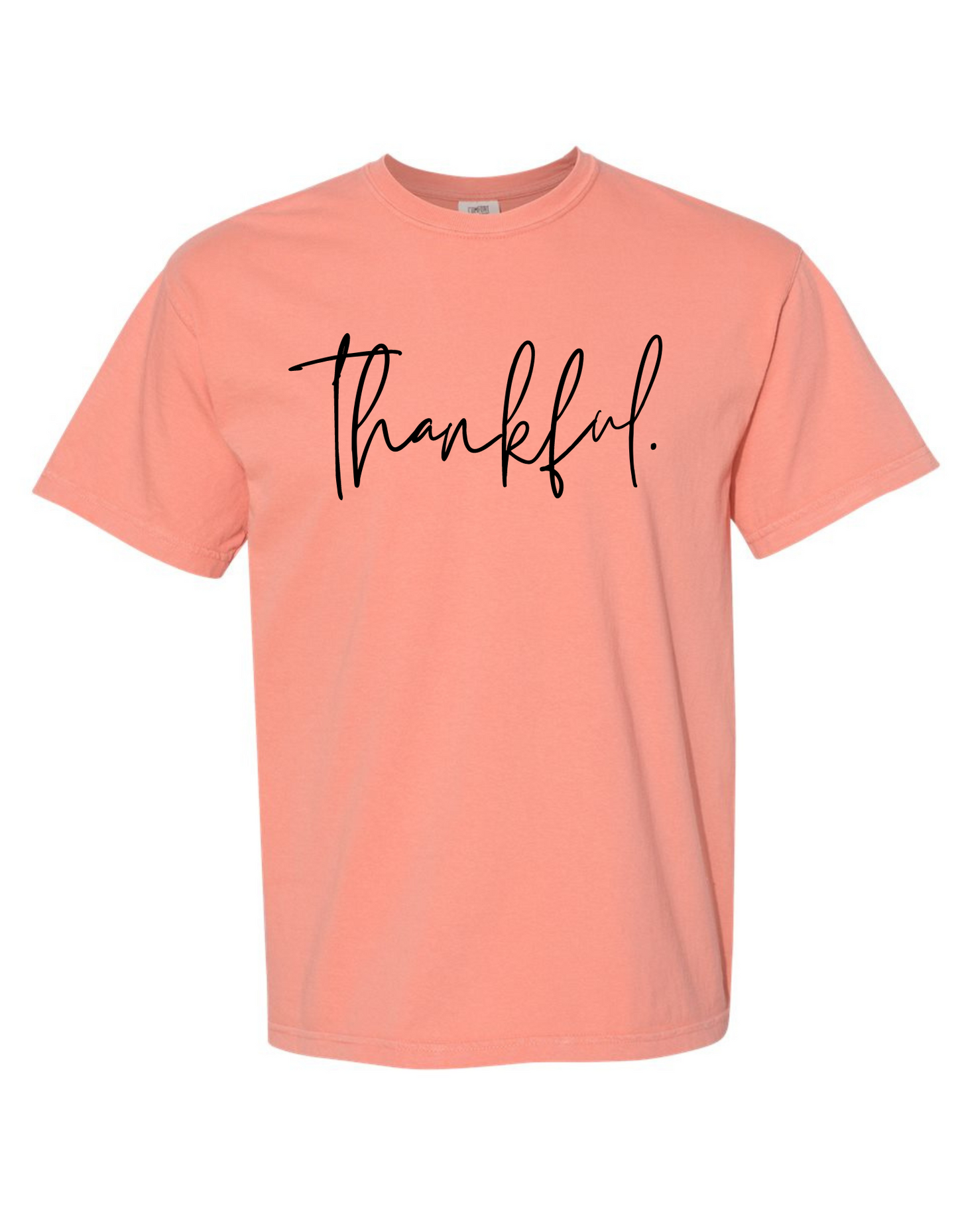 Simple Thankful Comfort Color Tee (Sweatshirt Available)