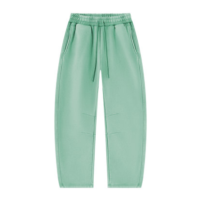 Vintage Wash Barrel-Leg Sweatpants