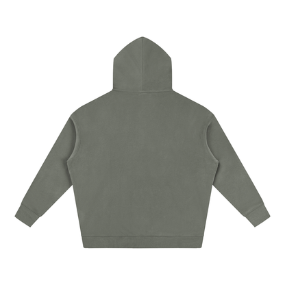 StandardCo Oversize Fleece Hoodie — unisex 350gsm cotton-blend fleece hoodie with dropped shoulders