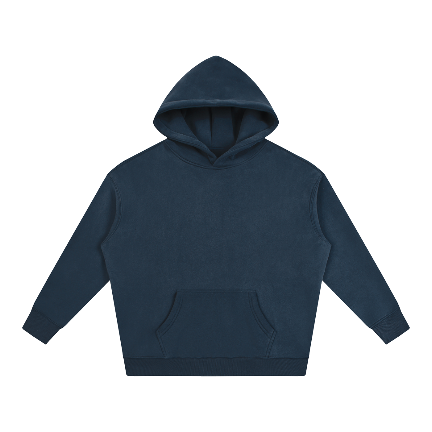 StandardCo Oversize Fleece Hoodie — unisex 350gsm cotton-blend fleece hoodie with dropped shoulders