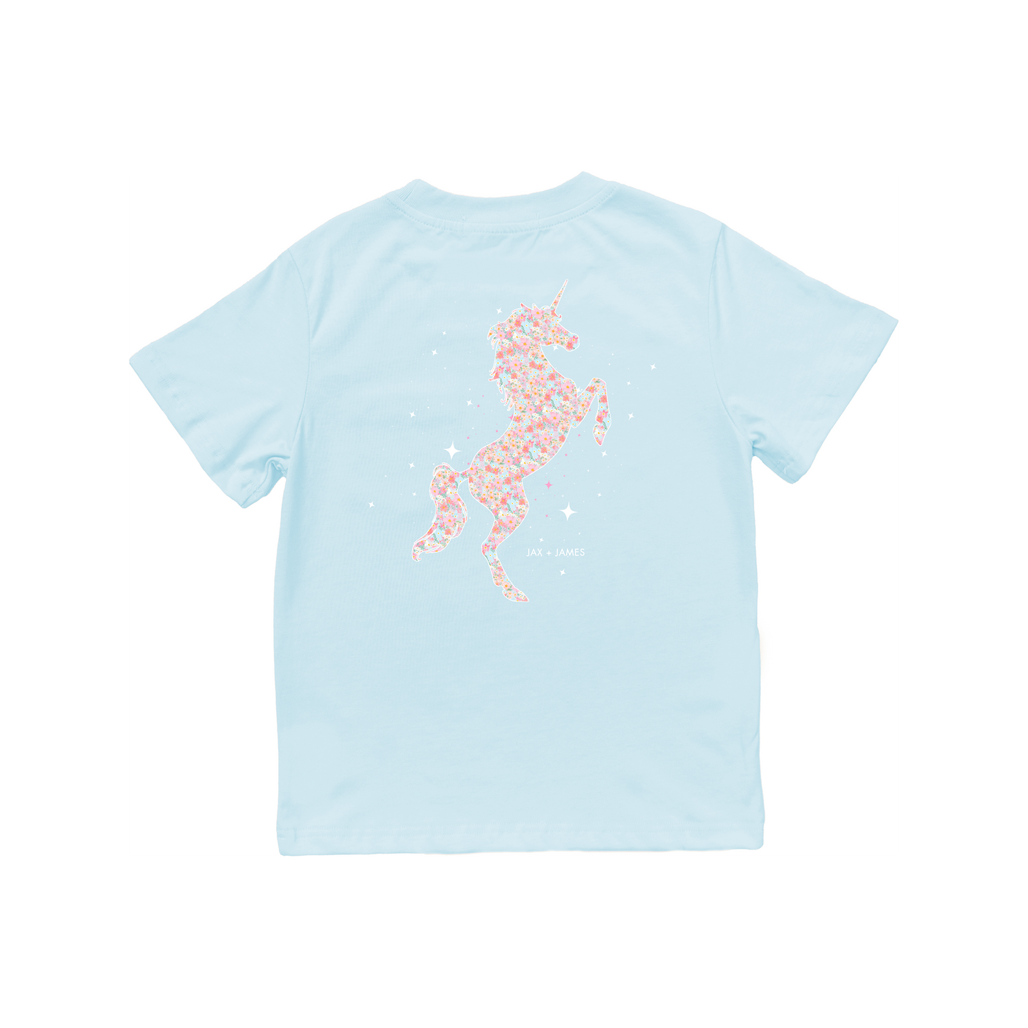 Floral Unicorn Pocket Tee
