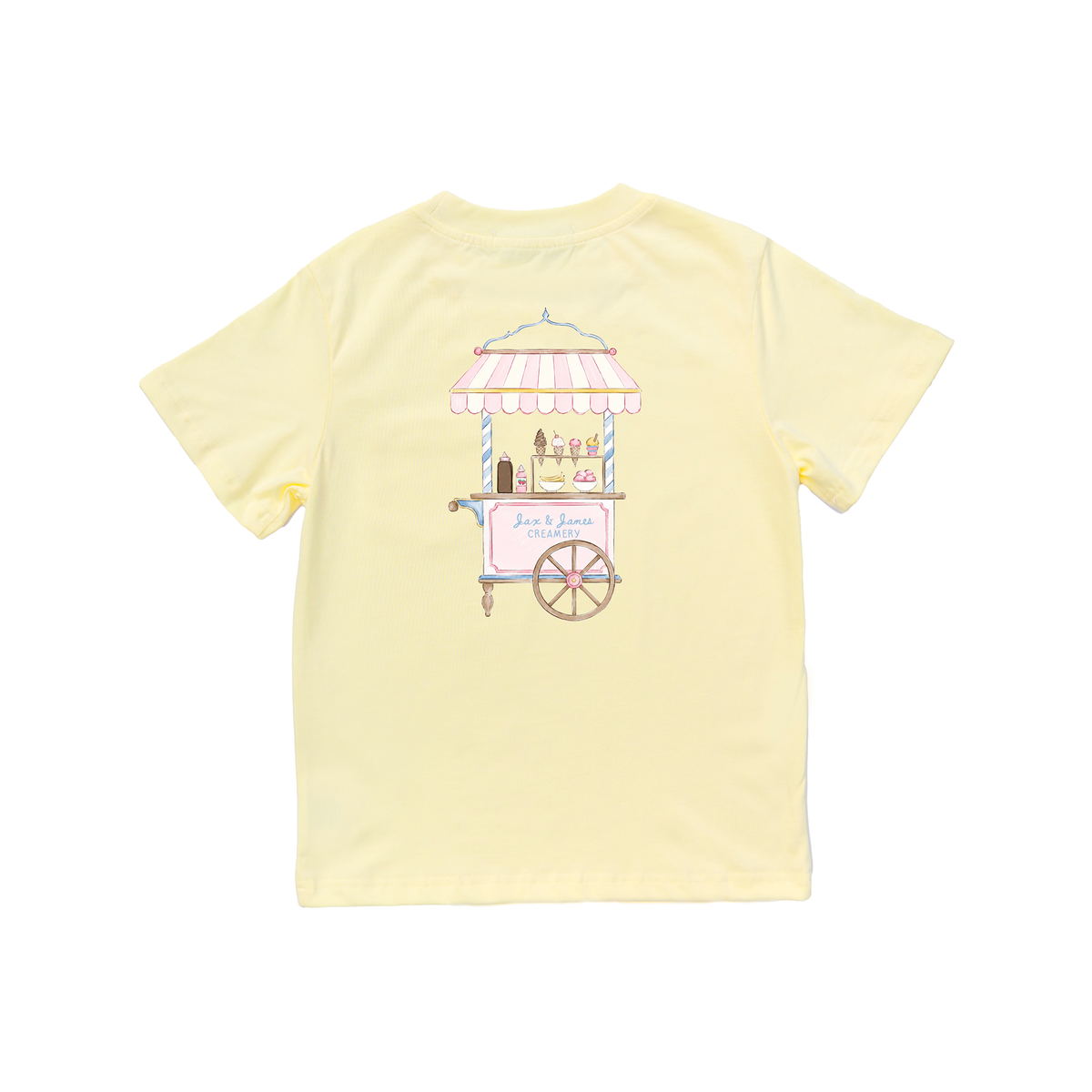 Ice Cream Cart Pocket Tee