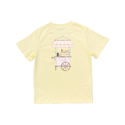 Ice Cream Cart Pocket Tee