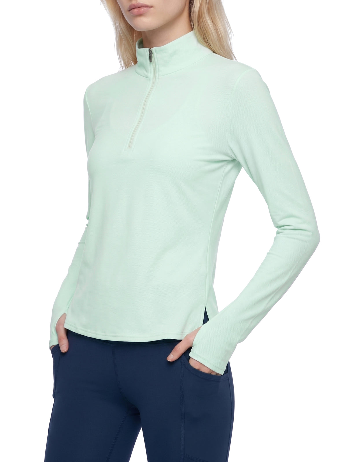 Studio Waffle Quarter-Zip