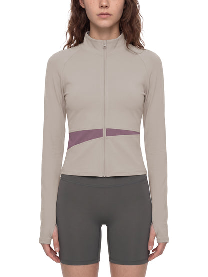 Studio Cropped Track Jacket