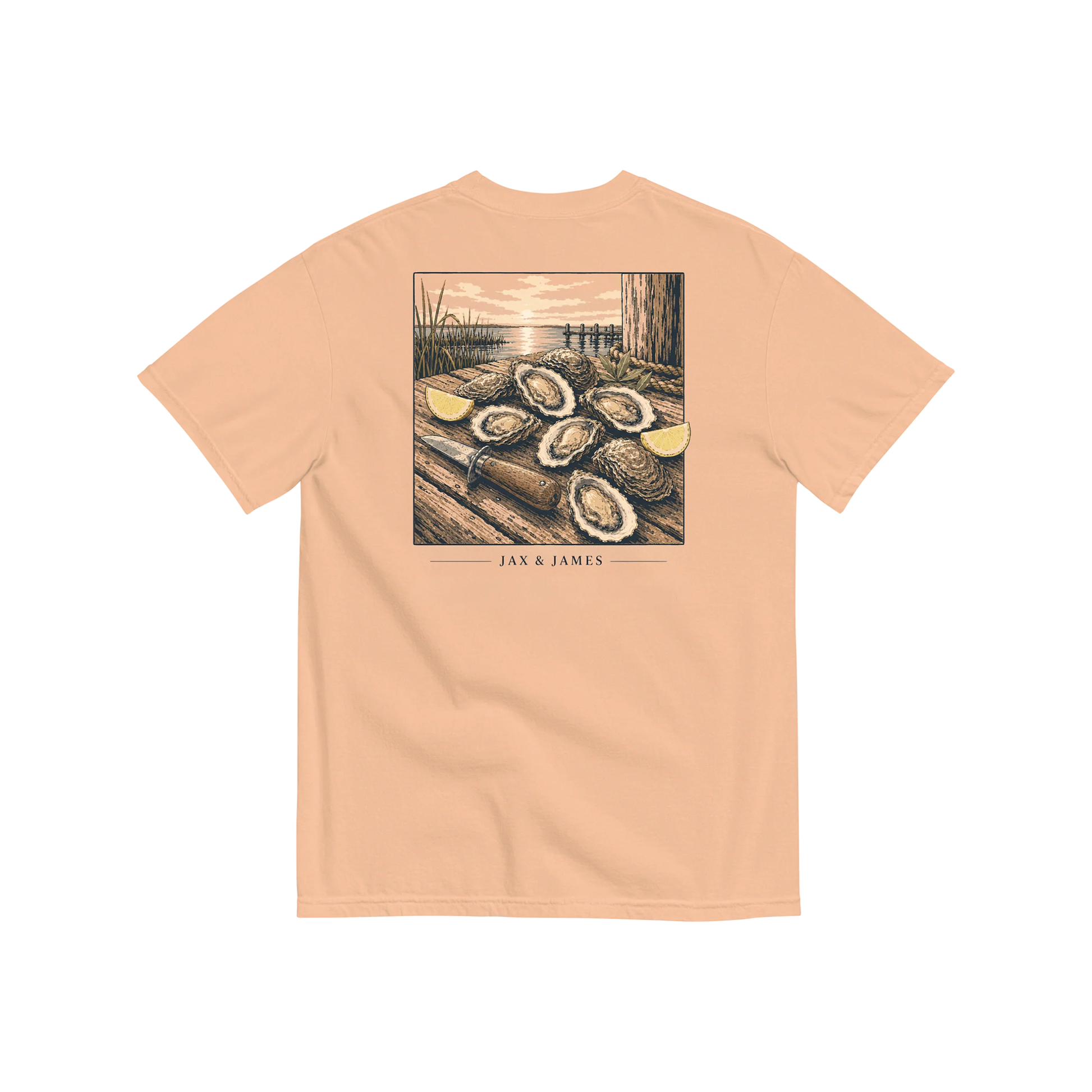 Jax and James Oyster Roast Tee Southern Lifestyle Apparel