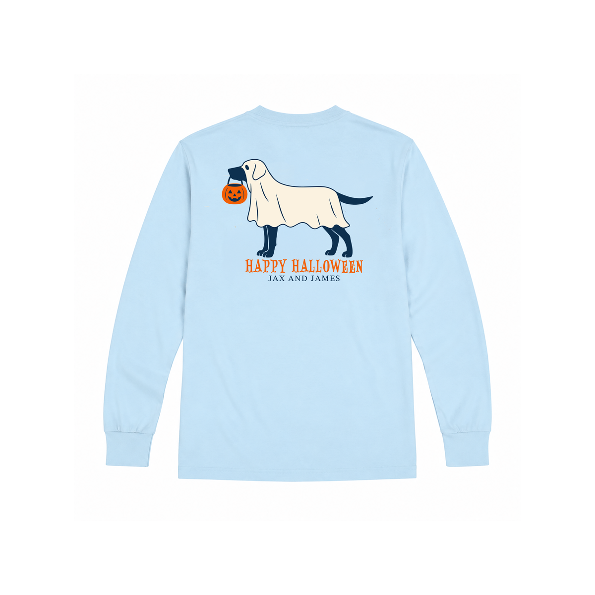 Trick-or-Treat Ghost Sadie Long Sleeve Tee