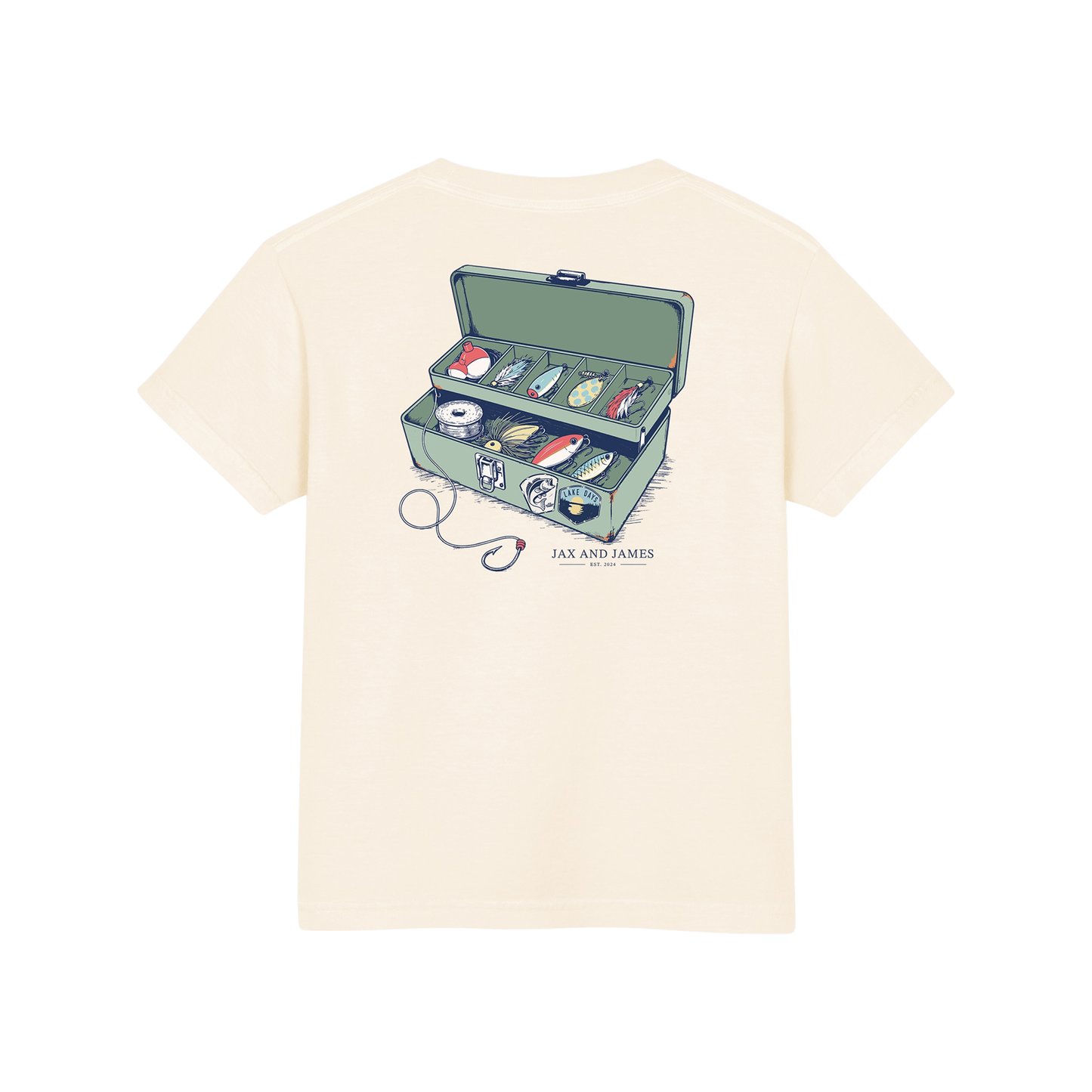 Vintage Tackle Box Pocket Tee