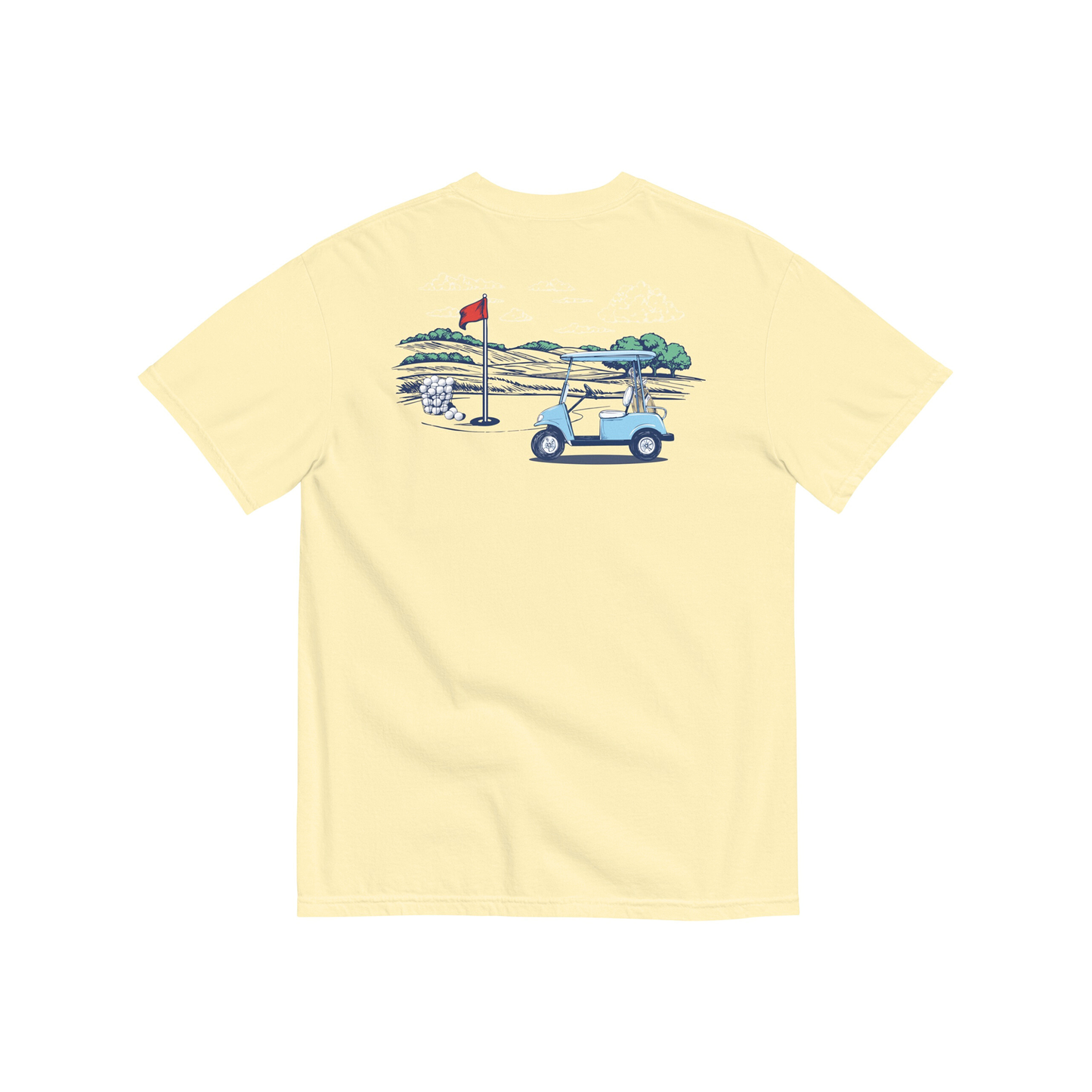 Golf Days Pocket Tee