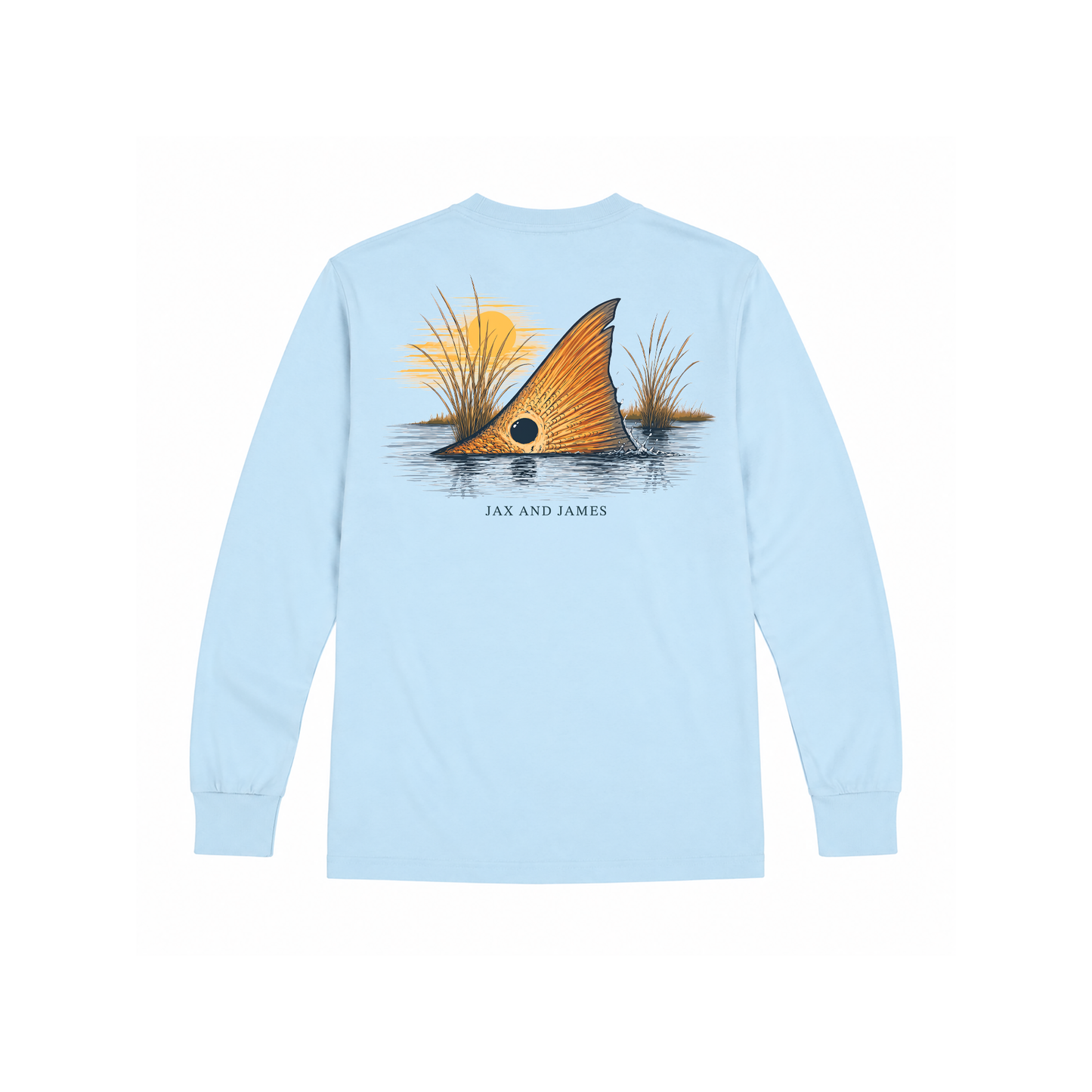Tailing Redfish Long Sleeve Tee